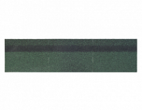 Карнизно-коньковая черепица Шинглас, цвет зеленый